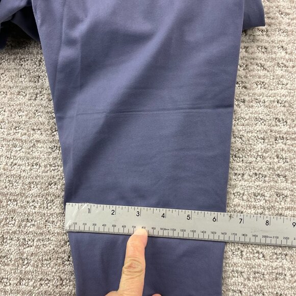 90 Degree by Reflex Stretchy Legging Pants Women Size Large L Blue Activewear - Picture 10 of 11